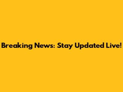 Breaking News: Stay Updated Live!